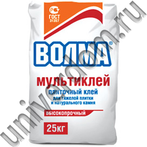 Плиточный клей ВОЛМА-МУЛЬТИКЛЕЙ